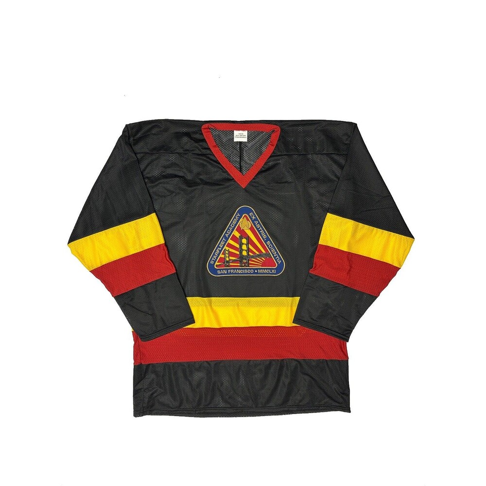 Vintage Star Trek Starfleet Academy Hockey Jersey 1996 One Size Embroidery Patch